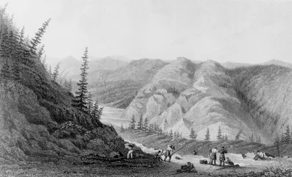 Widok na jałowe ziemie, 1826